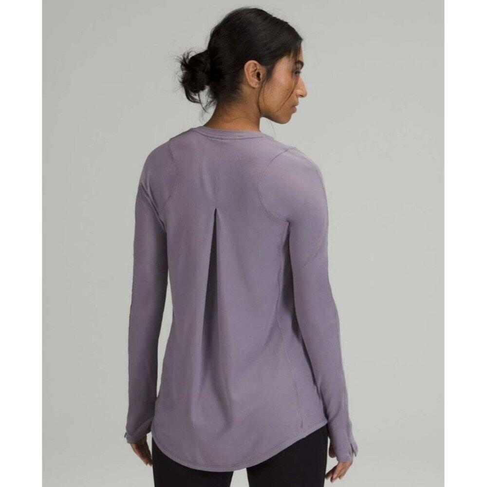 lululemon athletica Long Sleeve Tee in Dusty Lavender
